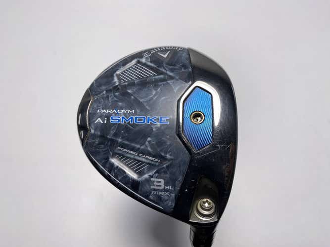 Callaway Paradym Ai Smoke Max 3HL Fairway 16.5* Cypher Fifty 5.5 50g Regular RH