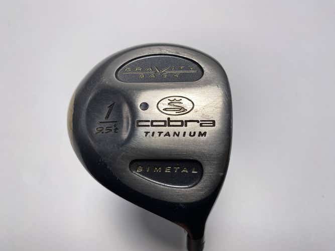 Cobra Gravity Back Driver 9.5* Stiff Graphite Mens RH