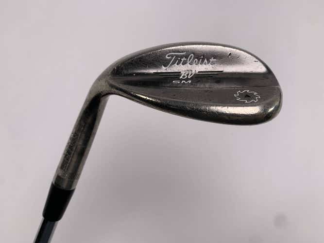 Titleist Vokey SM7 Brushed Steel Lob Wedge LW 60* 12 D-Grind Wedge Mens LH