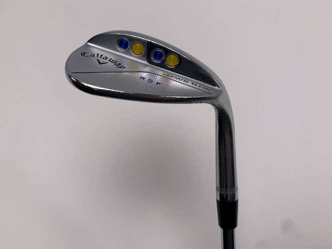 Callaway Jaws Raw Full Toe Chrome Lob Wedge LW 60* 10 Stiff Mens RH