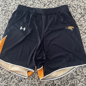 Under Armour Towson lacrosse team game shorts L large NEW