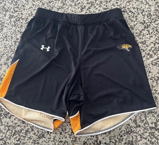 Under Armour Towson lacrosse team game shorts L large NEW