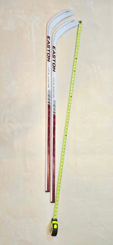 New ! 2-Easton P3 LH MAKO M1 50 Jr. HALL Non-Grip Hockey Stick