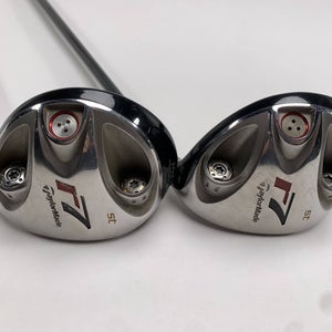 TaylorMade R7 Steel 3 & 5 Fairway Wood Set 15* 18* REAX 70g Regular RH