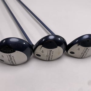 Callaway Steelhead III Wood Set 3 5 7 | 15* 18* 21* System III Ladies RH