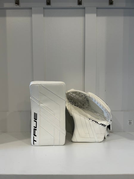 True Hzrdus 9x4 Regular Hand Goalie Glove & Blocker (New)