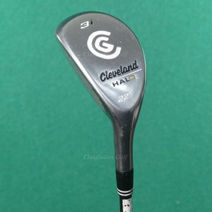 LH Cleveland Halo 22 Hybrid 3 Iron Factory Cleveland Halo Graphite Regular
