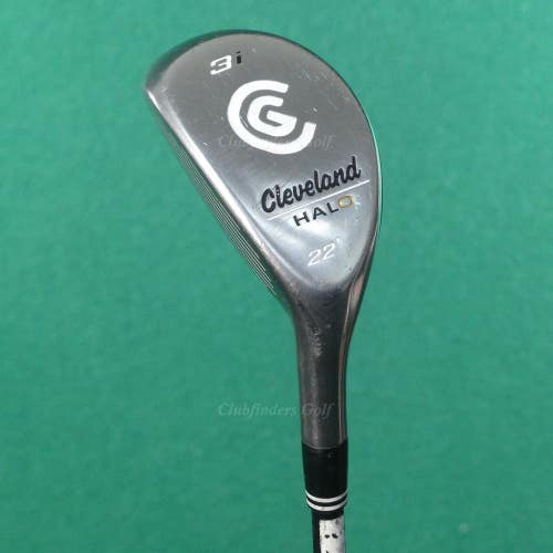 LH Cleveland Halo 22 Hybrid 3 Iron Factory Cleveland Halo Graphite Regular