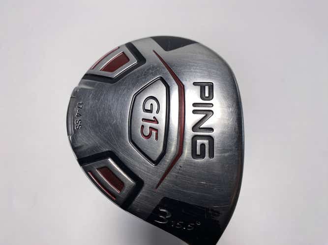 Ping G15 Draw 3 Fairway Wood 15.5* TFC 149 F Stiff Graphite Mens RH