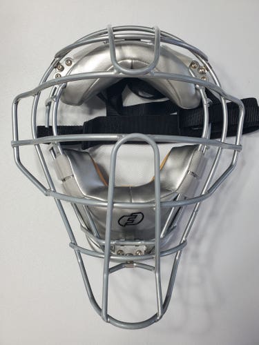 Force3 Defender Catcher/Umpire Mask - Silver
