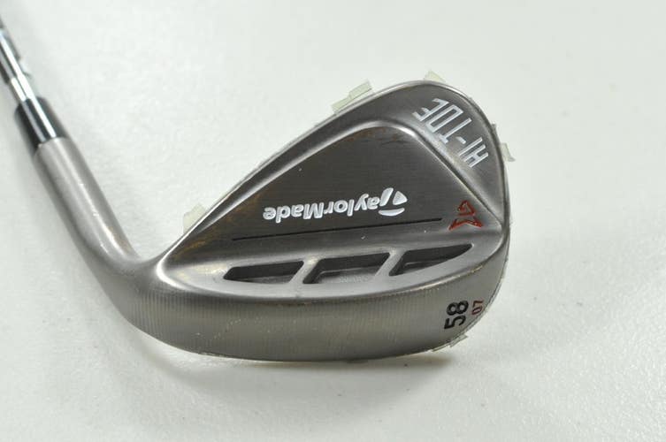 TaylorMade Milled Grind Hi-Toe Raw 58*-07 Wedge RH KBS Hi-Rev 2.0 Steel # 208998
