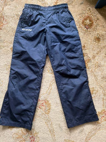 Blue youth Medium CCM Pants (Used)
