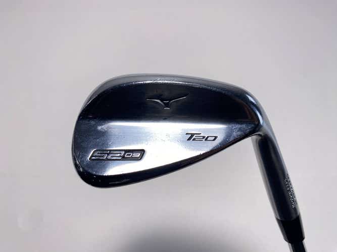 Mizuno T20 Satin Chrome Gap Wedge GW 52* 9 DG S400 Tour Issue Stiff Mens RH