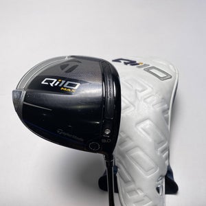 TaylorMade Qi10 MAX Driver 9* Bassara e42x5ct 42g Regular RH HC Midsize Grip