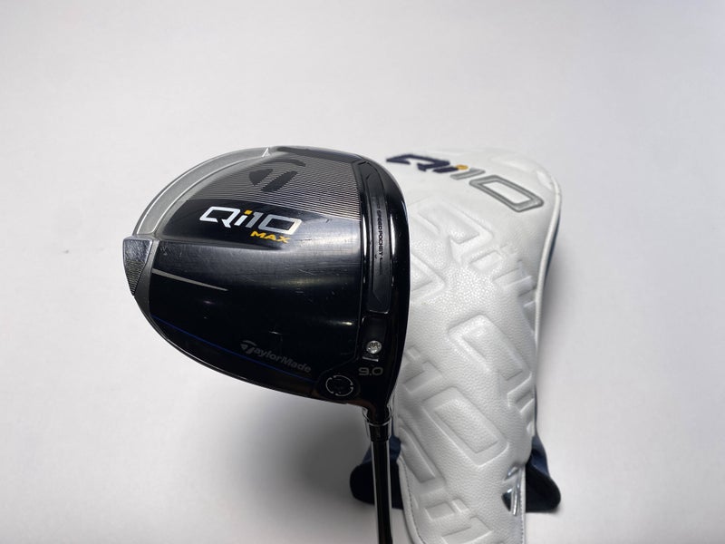 TaylorMade Qi10 MAX Driver 9* Bassara e42x5ct 42g Regular RH HC Midsize Grip