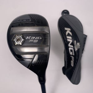 Cobra KING F8 5 Hybrid 25* Aldila Rogue Pro 75g Stiff Graphite Mens RH HC