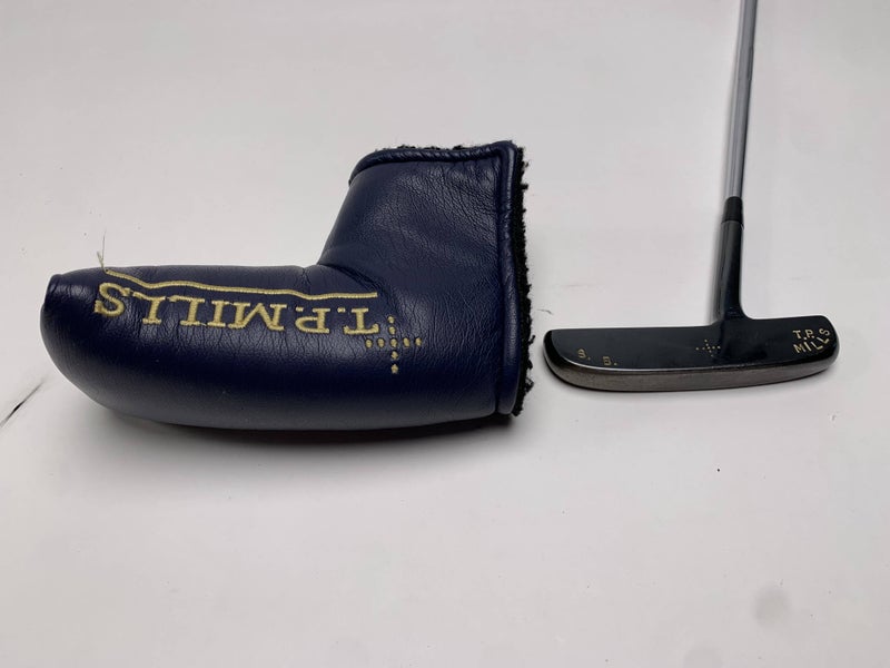 T.P. Mills Handmade Vintage Blade Putter 36" Black Oxide RH HC