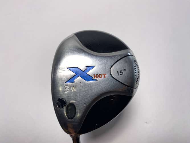 Callaway X Hot 2007 3 Fairway Wood 15* Fujikura Banzai 65g Stiff LH +1''