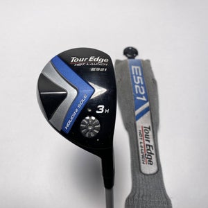 Tour Edge Hot Launch E521 3 Hybrid 19* Fubuki HD-55 55g Regular RH HC