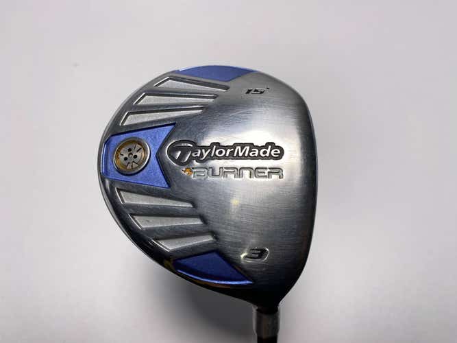 TaylorMade Burner Steel 2007 3 Fairway Wood 15* REAX SuperFast 50g Ladies RH
