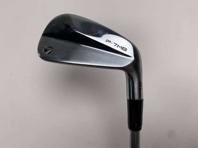 TaylorMade P7MB 2021 Single 7 Iron 2* Up Project X IO 5.5 105g Regular Mens RH