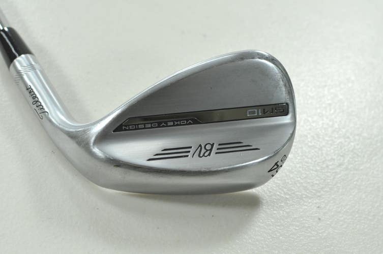 Titleist Vokey SM10 Tour Chrome 54*-12D Wedge Right BV Wedge Flex Steel # 208063