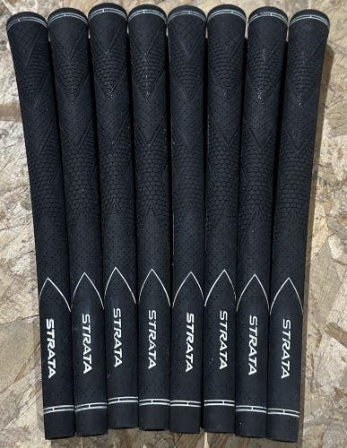 Lot of 8 Strata Golf Club Rubber Grips Bundle Lot Standard Size NEW!