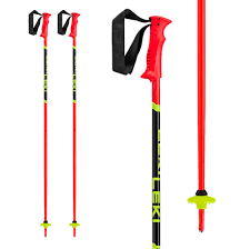 40in (100cm) Leki Racing Kids Ski Poles (New)