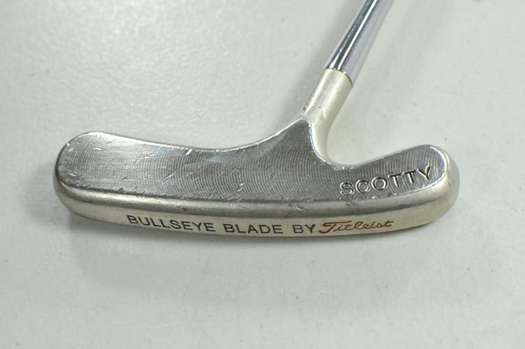 Titleist 2002 Scotty Cameron Bulls Eye Platinum Blade 36" Putter RH  # 209160