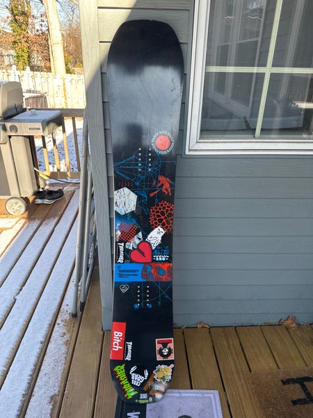 Men's AMF Park Twin - removed Snowboard Freestyle Without Bindings Soft Flex True Twin 155 cm (Used)