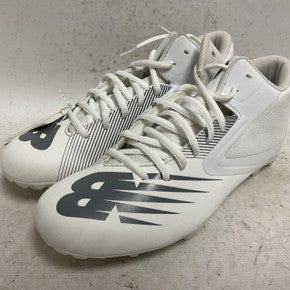 Used New Balance Rush WRUSHMW1 LAX Cleats Womens White Senior 8 11855-S000197940