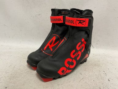 Used Rossignol COMBI X JR Boys NNN XC Ski Boots Black JR-02 11855-S000197937
