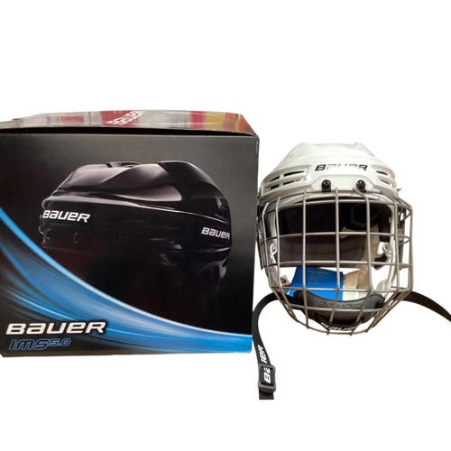 New Bauer IMS 5.0 Helmet White
