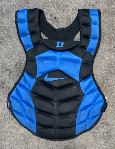 Nike Vapor Duke University Issue Baseball Catcher Chest Protector 16"