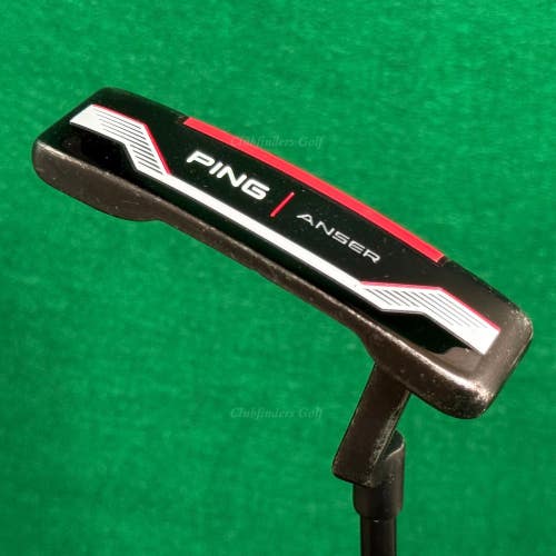 Ping 2021 Anser Black Dot 35" L-Neck Blade Putter Golf Club w/ Super Stroke
