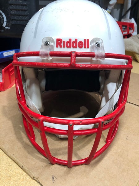 USED RIDDELL SPEED ADULT HELMET - MEDIUM - WHITE