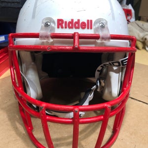USED RIDDELL SPEED ADULT HELMET - MEDIUM - WHITE