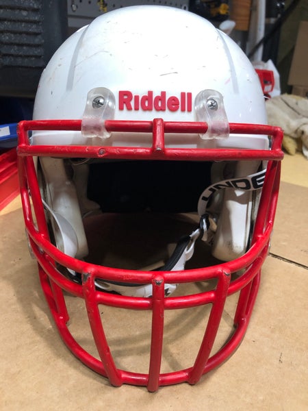 USED RIDDELL SPEED ADULT HELMET - MEDIUM - WHITE