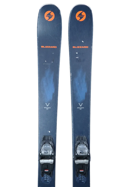 USED 2023 Blizzard Brahma 88 Skis 159cm with Marker TCX 11
