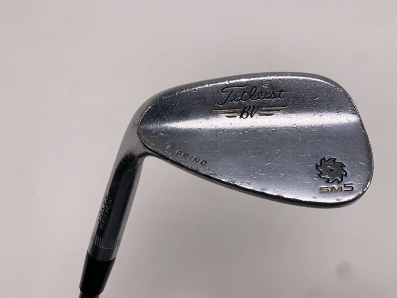 Titleist Vokey SM5 Tour Chrome Pitching Wedge 48* 8 F-Grind Kuro Kage Ladies LH