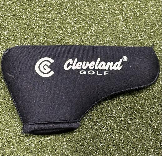Vintage Cleveland Golf Blade Style Neoprene Cover Headcover Black