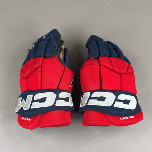 CCM 85C Blue Jackets Junior 11" Hockey Gloves