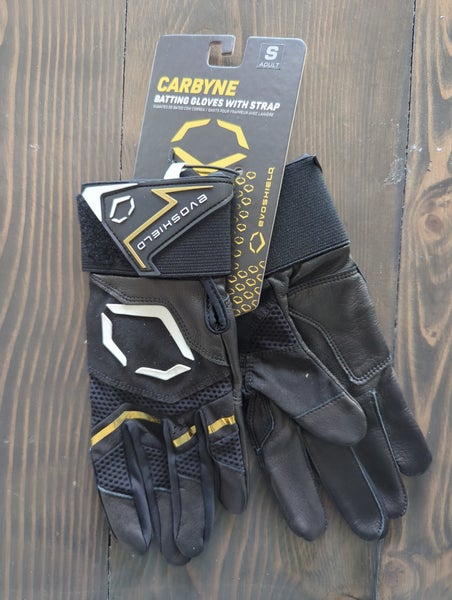 Adult Small EvoShield Carbine With Strap Batting Gloves (New)