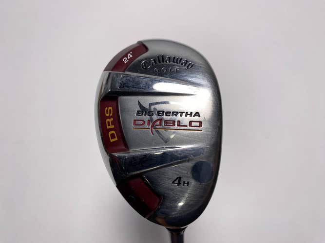 Callaway Big Bertha Diablo 4 Hybrid 24* 60g Regular Graphite Mens RH