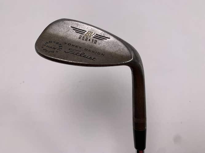 Titleist Vokey Raw Lob Wedge LW 58* 12 DG Wedge Steel Mens RH