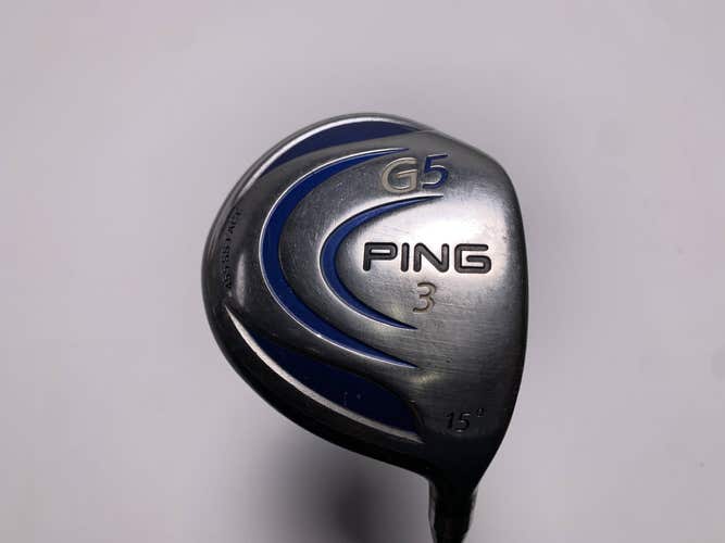 Ping G5 3 Fairway Wood 15* TFC100F Regular Graphite Mens RH
