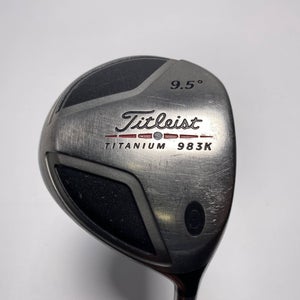Titleist 983 K Driver 9.5* 4560 Regular Graphite Mens RH -2''