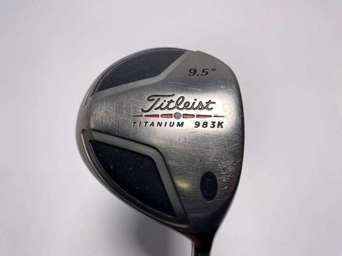 Titleist 983 K Driver 9.5* 4560 Regular Graphite Mens RH -2''