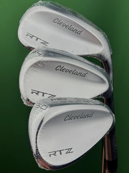 Cleveland RTZ Tour Satin Wedge Set 50-10, 54-10, 58-10 Steel DG