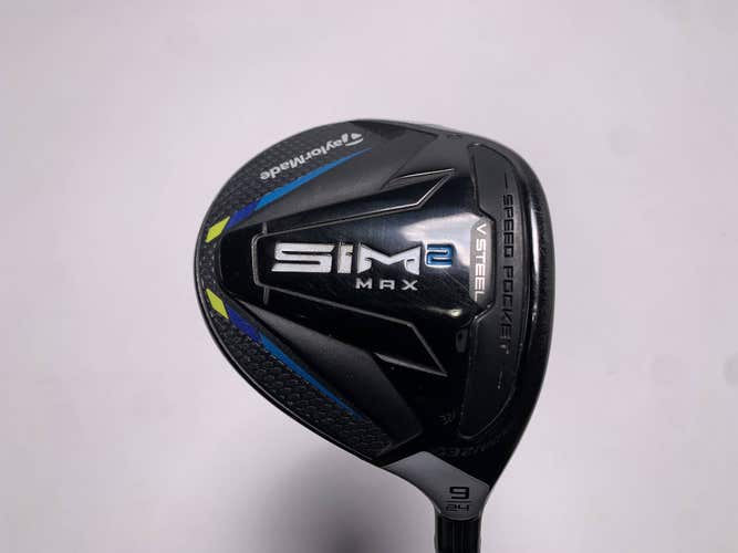 TaylorMade SIM2 MAX 9 Fairway Wood 24* Fujikura Ventus Blue 5R Regular RH